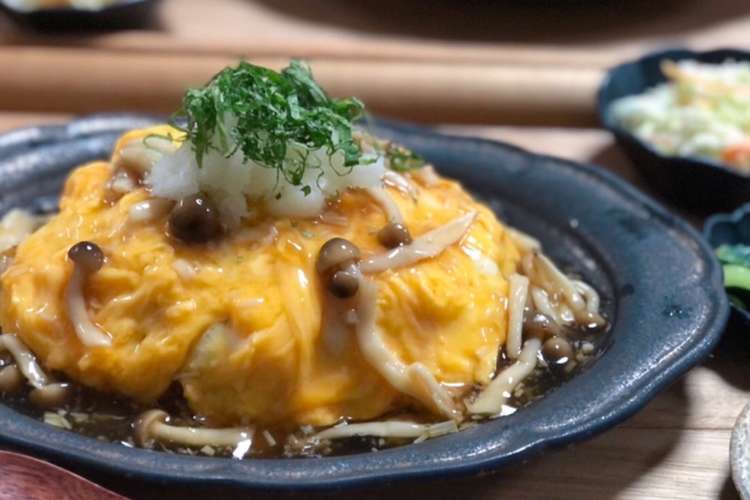 きのこあんの和風オムライス レシピ 作り方 By きよカフェ クックパッド 簡単おいしいみんなのレシピが352万品