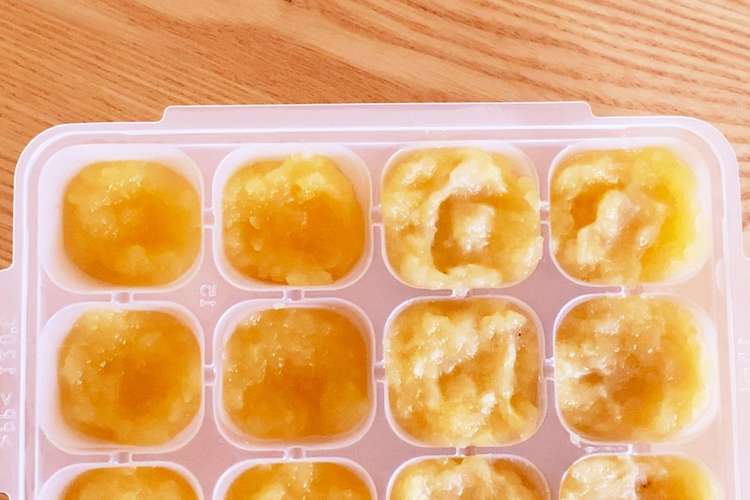 離乳食初期 りんごバナナ レシピ 作り方 By とむママ ネコ クックパッド 簡単おいしいみんなのレシピが373万品