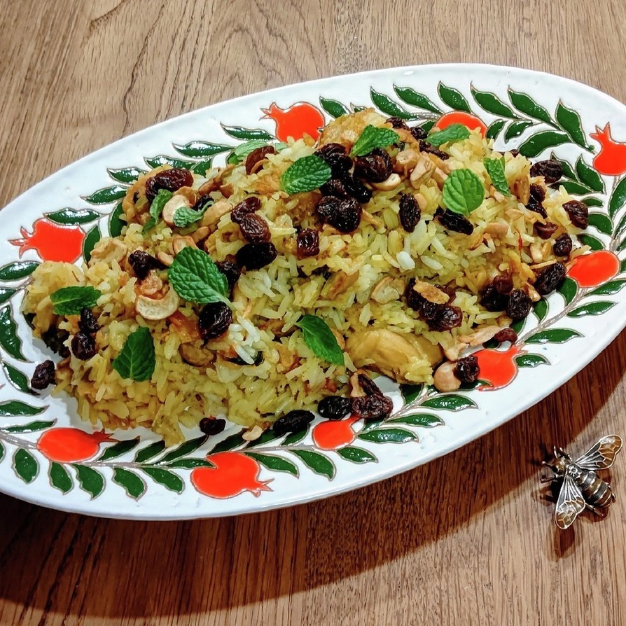 簡単野菜ビリヤニのレシピ