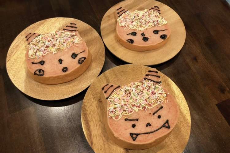 ネコパンで鬼パン レシピ 作り方 By のんたたたーん クックパッド 簡単おいしいみんなのレシピが358万品
