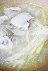 ⅲ参鶏湯風スープ