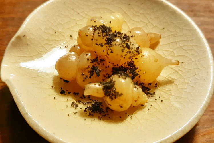 イカ墨塩orゆかりの茹でちょろぎ 下処理 レシピ 作り方 By Guzavie クックパッド 簡単おいしいみんなのレシピが352万品