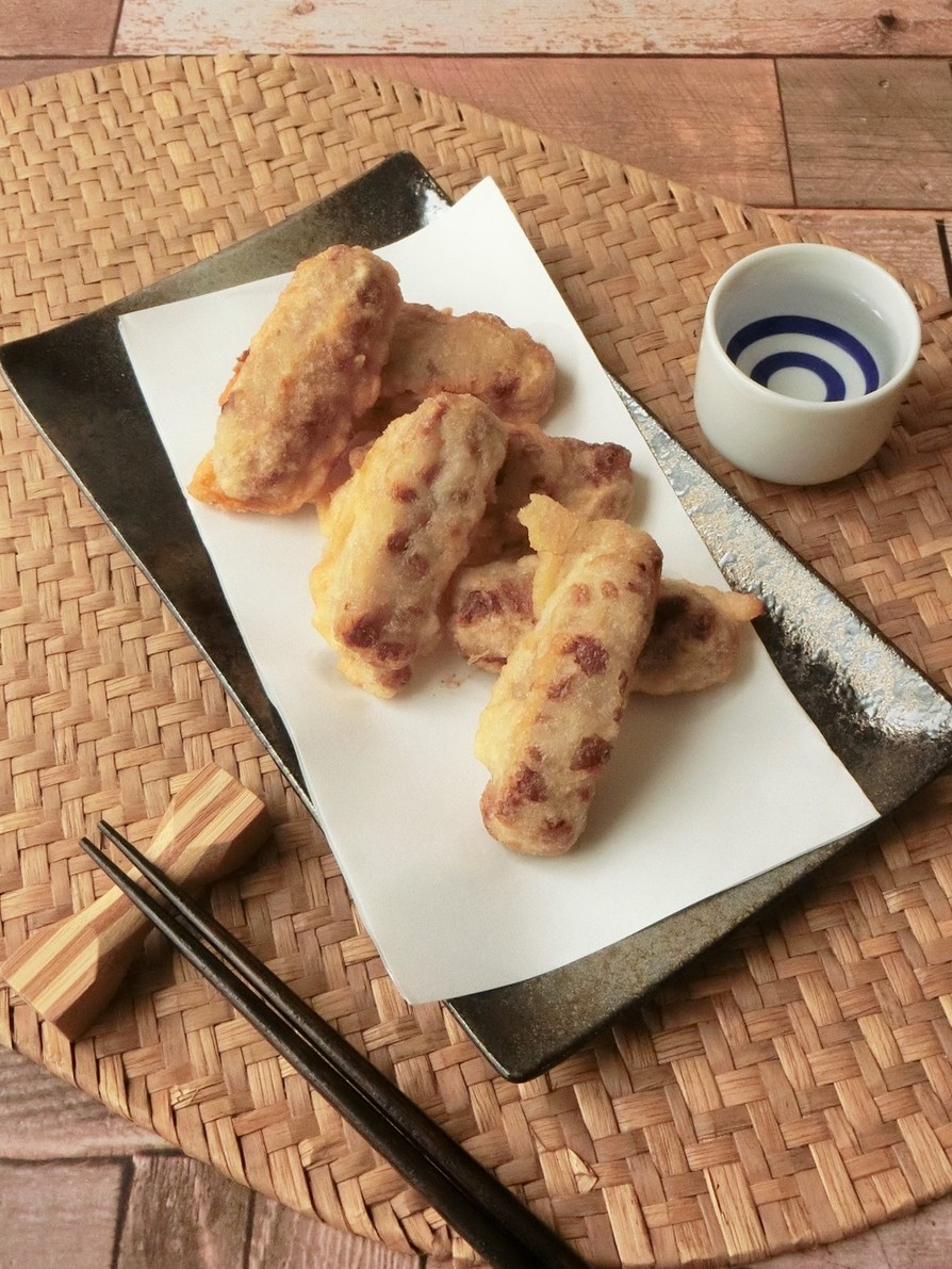 冷凍納豆のスティック天ぷらの画像