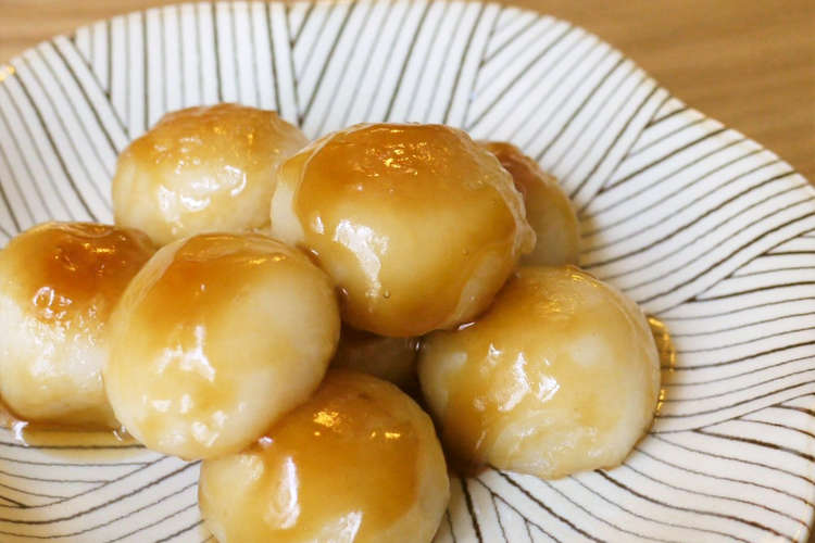 簡単 フライパンでみたらし団子 レシピ 作り方 By 梅ミッキー クックパッド 簡単おいしいみんなのレシピが349万品