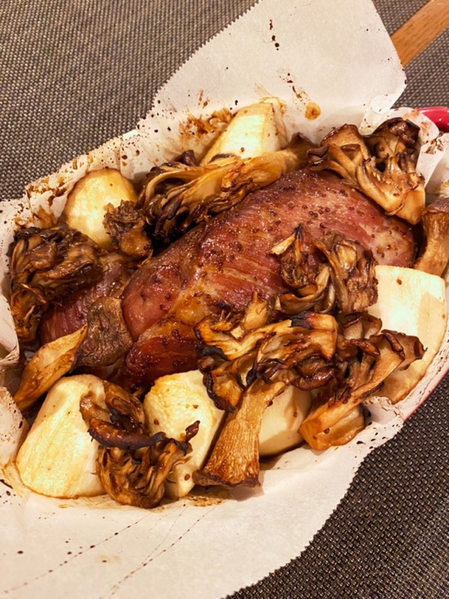 豚肩ロースのオーブン焼きの画像