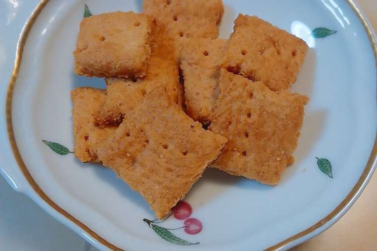 白砂糖不使用 豆乳米粉塩麹クラッカー レシピ 作り方 By 2おもち0 クックパッド 簡単おいしいみんなのレシピが360万品