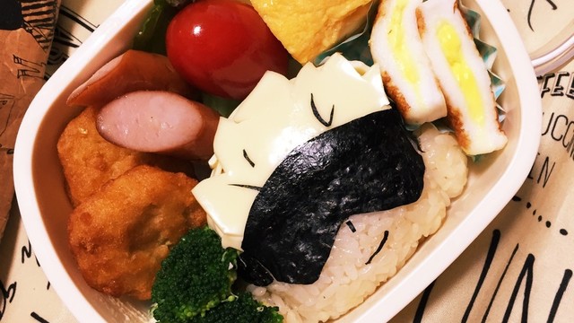 簡単キャラ弁 呪術廻戦 可愛い五条悟 レシピ 作り方 By ໒ てんくま クックパッド 簡単おいしいみんなのレシピが353万品