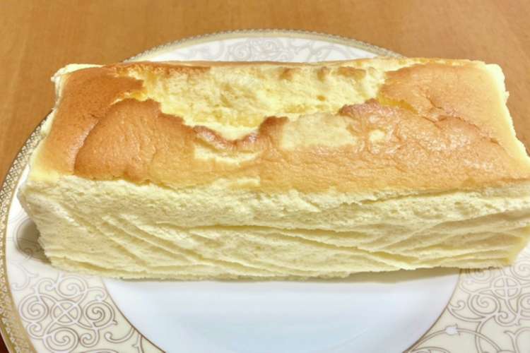 パウンド型でふわふわスフレチーズケーキ レシピ 作り方 By どれみど クックパッド