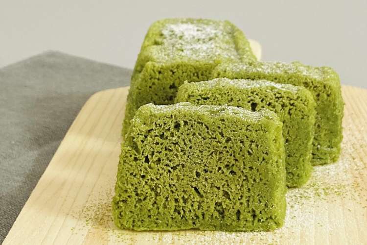 低カロリー卵無しでおから抹茶蒸しケーキ レシピ 作り方 By クックpk8uqe クックパッド 簡単おいしいみんなのレシピが359万品