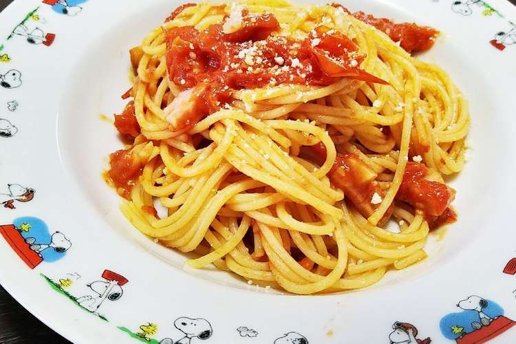 ミニトマトで 簡単トマトパスタ レシピ 作り方 By 猫好きなひと クックパッド 簡単おいしいみんなのレシピが349万品