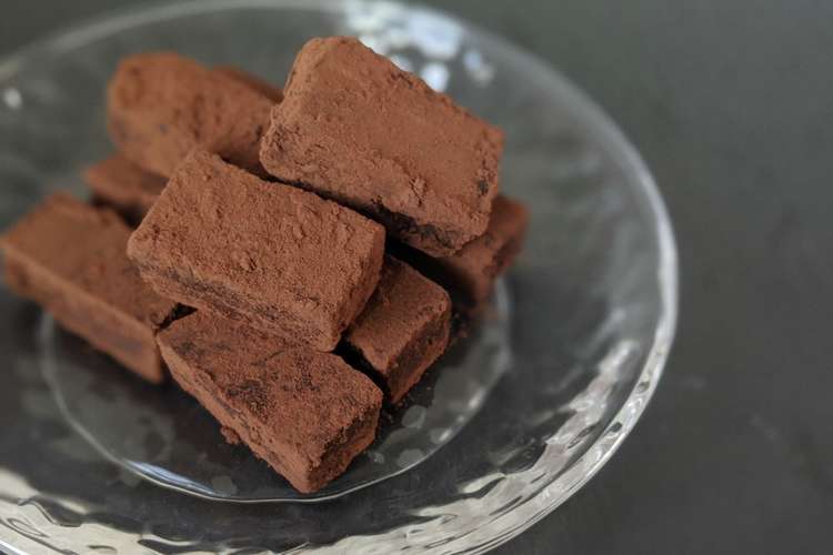 石畳の生チョコ レンチン 植物ok レシピ 作り方 By ズボラのミクぽん クックパッド 簡単おいしいみんなのレシピが353万品