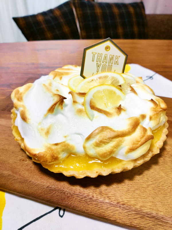 レモンのパイの画像