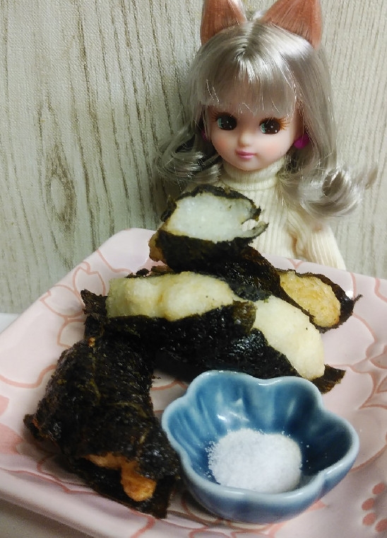リカちゃん♡自然薯(とろろ)海苔包み揚げの画像