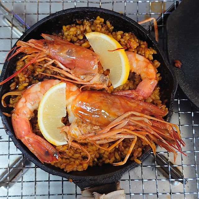 試作中 スキレットで作る1人前パエリア レシピ 作り方 By なそ さとうひろゆき クックパッド 簡単おいしいみんなのレシピが357万品