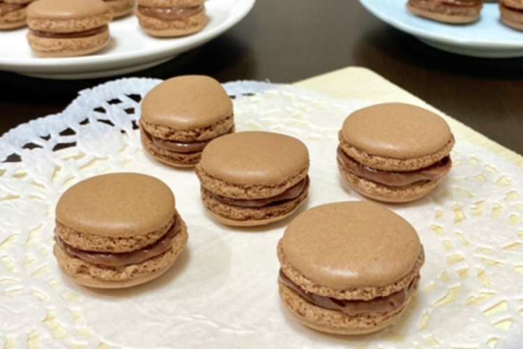 失敗なし ショコラマカロン レシピ 作り方 By ずんだ姫 クックパッド 簡単おいしいみんなのレシピが376万品