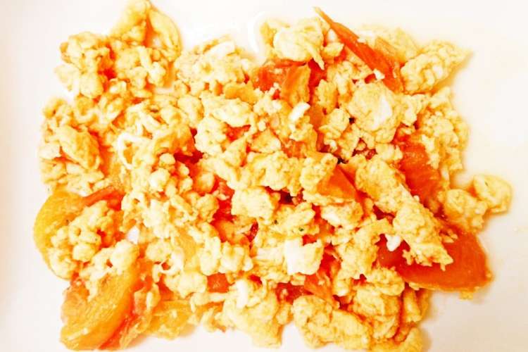 ぐちゃ玉トマ トマトスクランブルエッグ レシピ 作り方 By みほのすけ クックパッド 簡単おいしいみんなのレシピが365万品