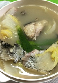 簡単魚白菜スープ