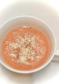 簡単５分！トマトジュースで冷製スープ