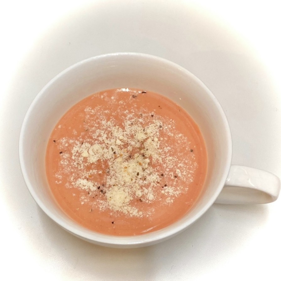 簡単５分！トマトジュースで冷製スープの画像