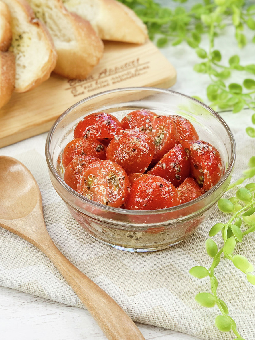 5分イタリアン＊プチトマトのカプレーゼ風の画像