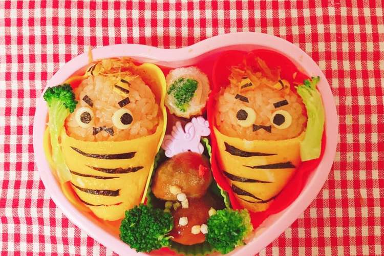 節分赤鬼クレープ弁当 デコ弁 キャラ弁 レシピ 作り方 By もこにゃん クックパッド 簡単おいしいみんなのレシピが366万品