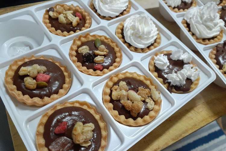 バレンタインに 簡単 チョコタルト レシピ 作り方 By Natsu熊 クックパッド 簡単おいしいみんなのレシピが361万品