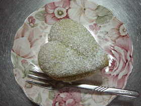 ☆抹茶のハートケーキ☆
