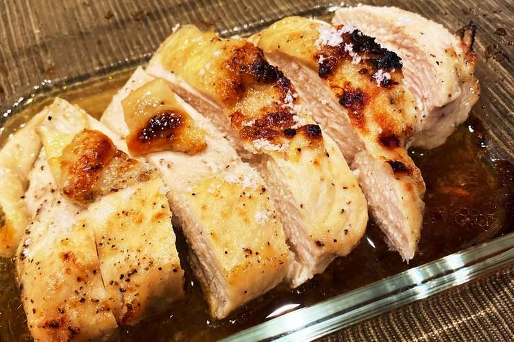 楽ちん 鶏胸肉のオーブン焼き レシピ 作り方 By たまごみかん クックパッド 簡単おいしいみんなのレシピが360万品