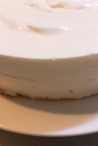 ワッフルレアチーズケーキ