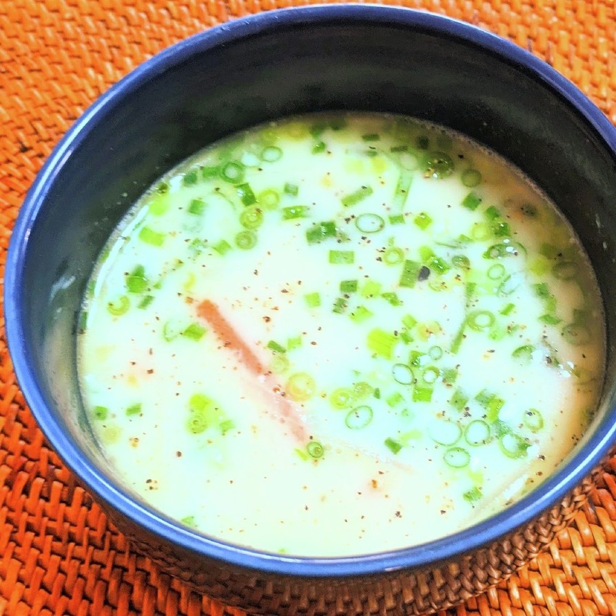 大根と人参のミルク味噌スープの画像