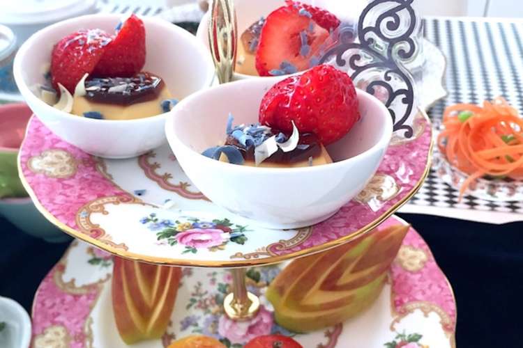 ケーキスタンド プチスイーツ レシピ 作り方 By Lunadrop クックパッド 簡単おいしいみんなのレシピが376万品