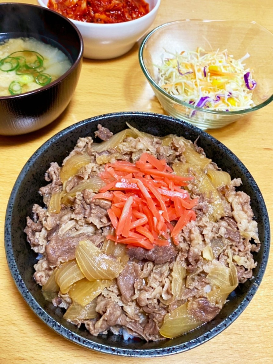 超簡単！まるで吉野家の味　本格牛丼の画像