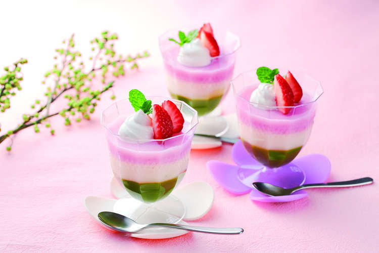 ひなまつりに 甘酒の３色プリン レシピ 作り方 By お茶村 クックパッド 簡単おいしいみんなのレシピが364万品