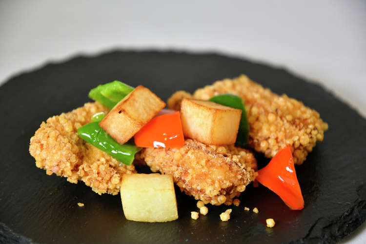 鶏肉のあられ揚げ レシピ 作り方 By 芦屋市の学校給食 クックパッド 簡単おいしいみんなのレシピが357万品