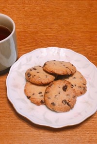 簡単サクサクチョコチップクッキー！