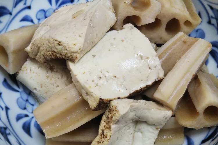 焼き豆腐とれんこんの煮物 レシピ 作り方 By ごはんラブ クックパッド 簡単おいしいみんなのレシピが352万品