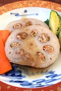  レンコン肉づめ はんぺん入り