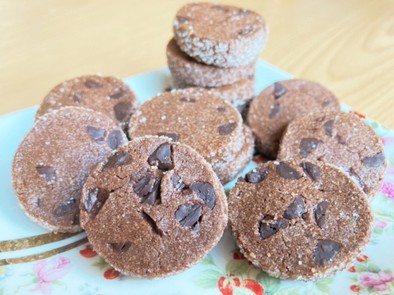 サクサク食感の♡チョコチップクッキー♡の写真