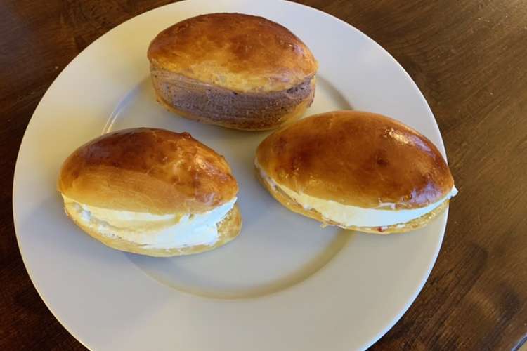 生クリームパン マリトッツオ風 レシピ 作り方 By Aentli クックパッド 簡単おいしいみんなのレシピが354万品