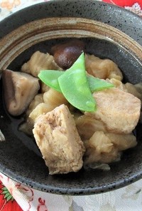 【使いきり】豆腐と白菜の煮物