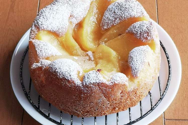 ノーオイル ノーバターで林檎ケーキ レシピ 作り方 By Soybean クックパッド 簡単おいしいみんなのレシピが360万品