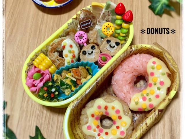 ドーナツひょっこり♡ 暑い