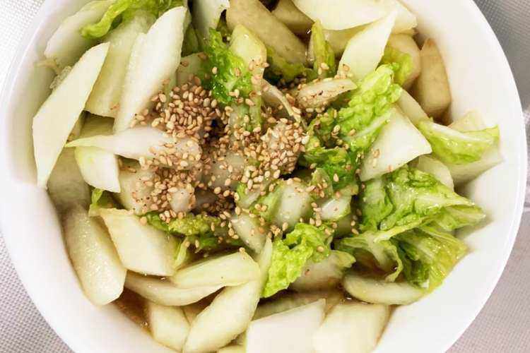 レンジ生白菜 大根やみつき浅漬け レシピ 作り方 By Beroneete クックパッド 簡単おいしいみんなのレシピが351万品