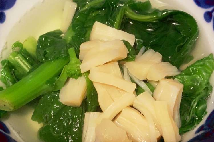 菜の花と干し貝柱の鍋 レシピ 作り方 By いでれー クックパッド 簡単おいしいみんなのレシピが370万品