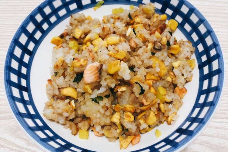 手巻き寿司の残り具材で 簡単チャーハン レシピ 作り方 By クック クックパッド 簡単おいしいみんなのレシピが366万品