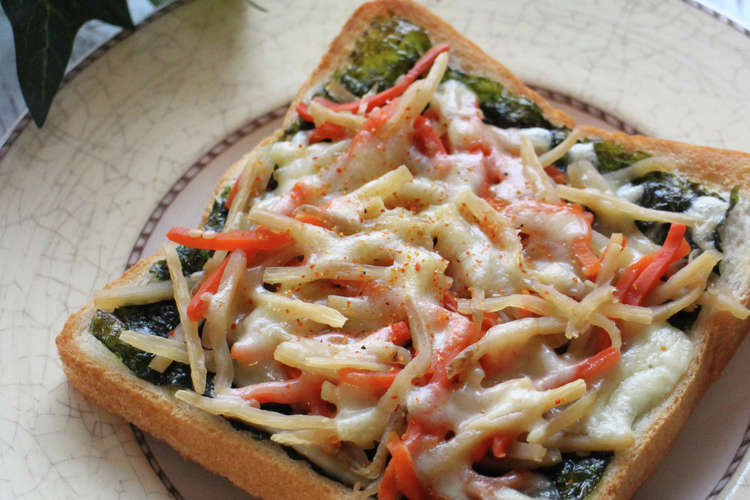 冷凍作りおきok きんぴらごぼうトースト レシピ 作り方 By ｱﾄﾘｴ沙羅 クックパッド 簡単おいしいみんなのレシピが358万品