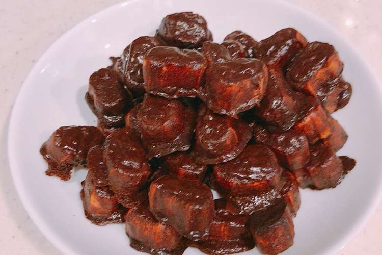 小学生も簡単 おふで 焼きしみチョコ レシピ 作り方 By クックまいななパパ クックパッド 簡単おいしいみんなのレシピが360万品