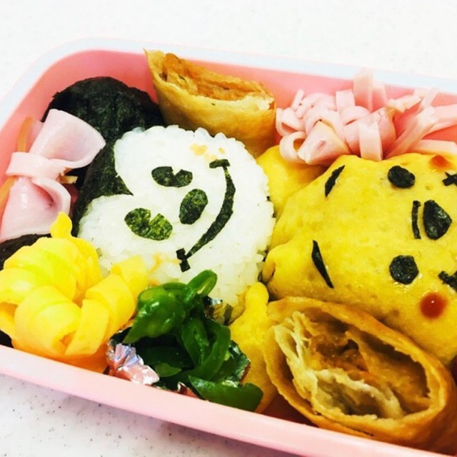 ミニー プーのキャラ弁 ディズニー レシピ 作り方 By キズナシェフ クックパッド 簡単おいしいみんなのレシピが374万品
