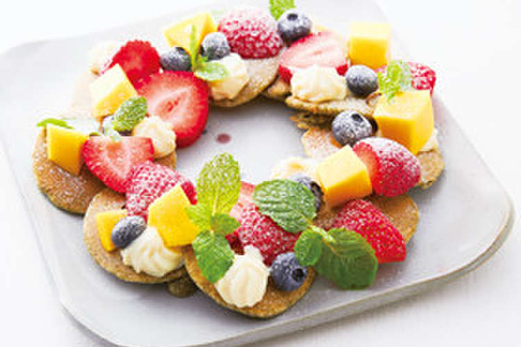 のりと米粉のパンケーキ お豆腐のクリーム レシピ 作り方 By 明石のり 鍵庄 クックパッド 簡単おいしいみんなのレシピが375万品