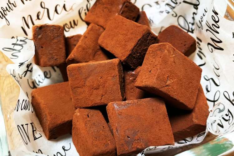 簡単生チョコ レシピ 作り方 By はなまるけーき クックパッド 簡単おいしいみんなのレシピが352万品